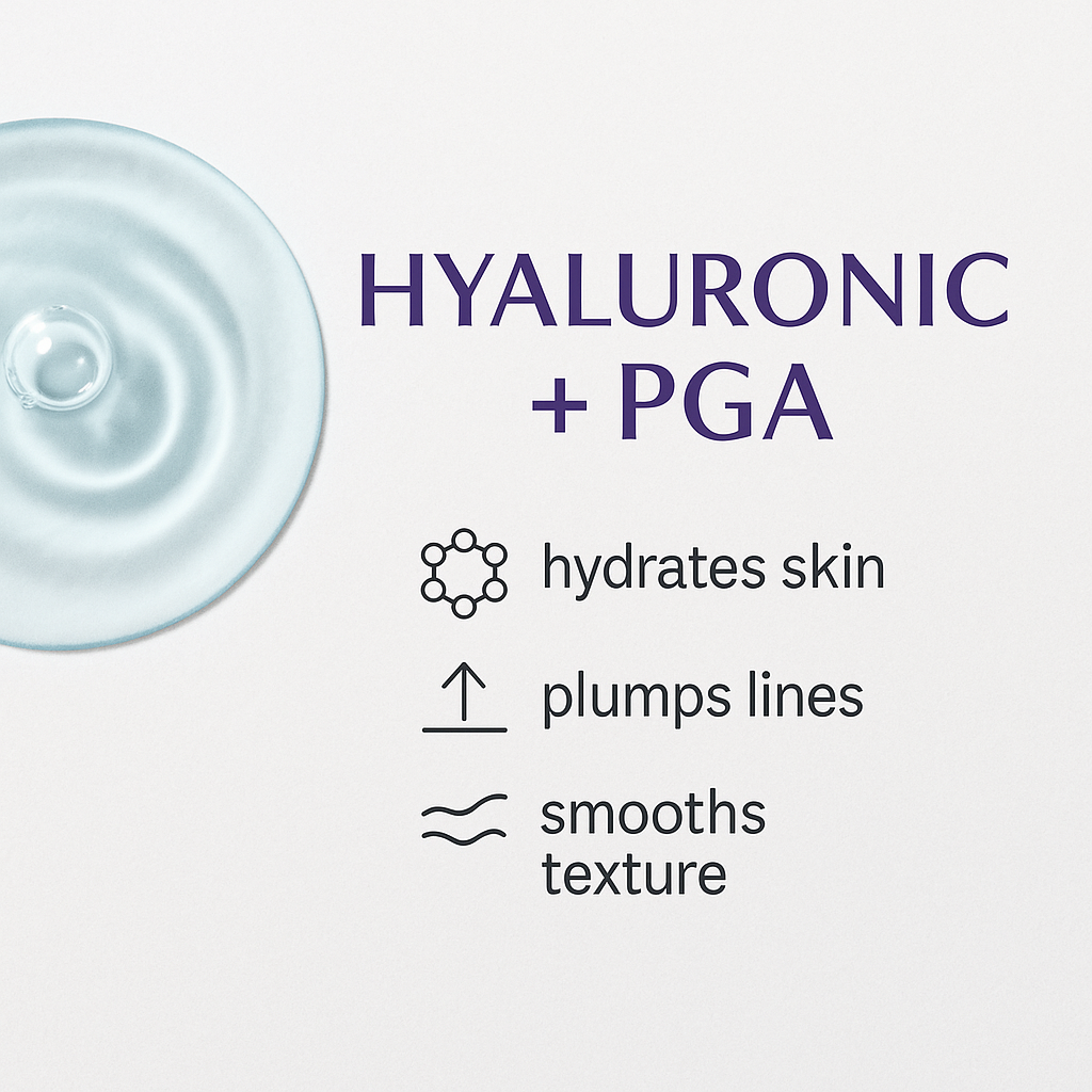 Ceraphora Hyaluronic + Polyglutamic Acid Serum – Skin Plumping