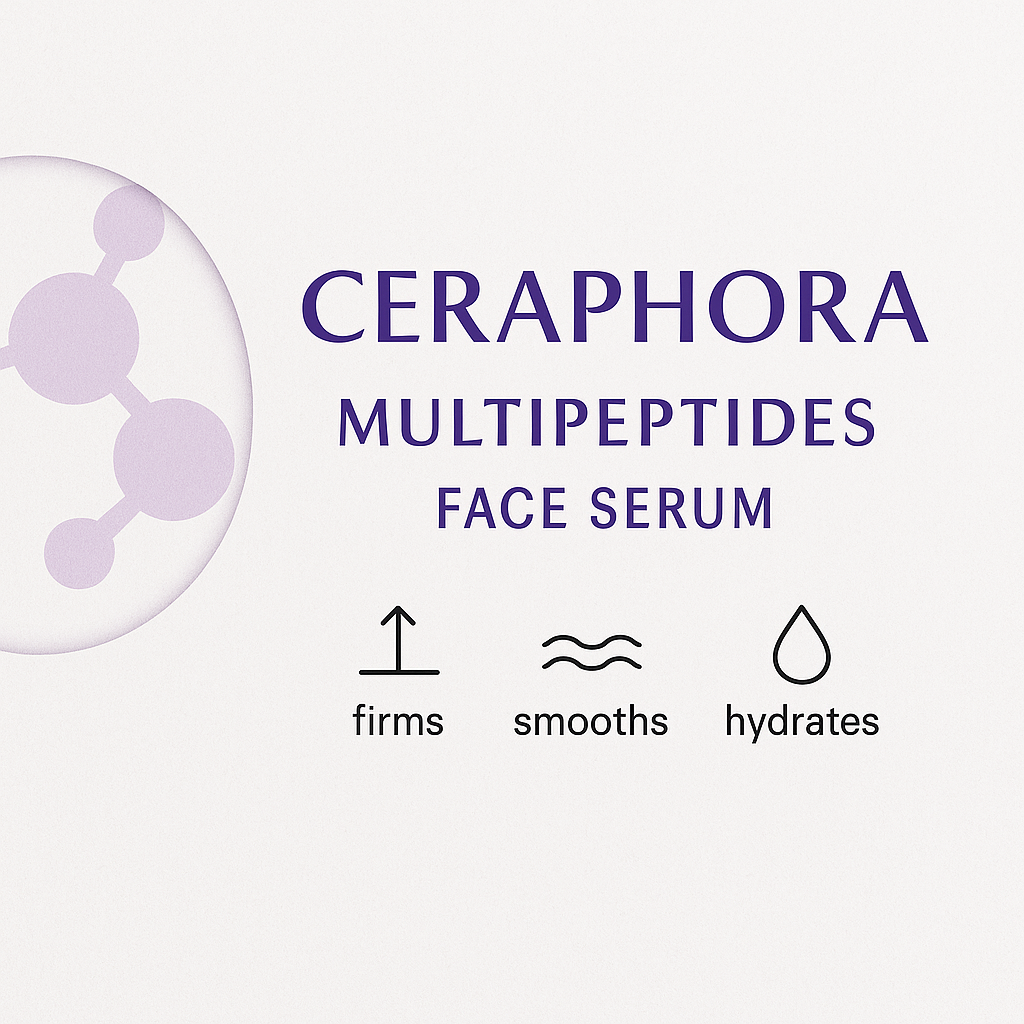 Ceraphora Multi-Peptides Face Serum + Elasticity Booster