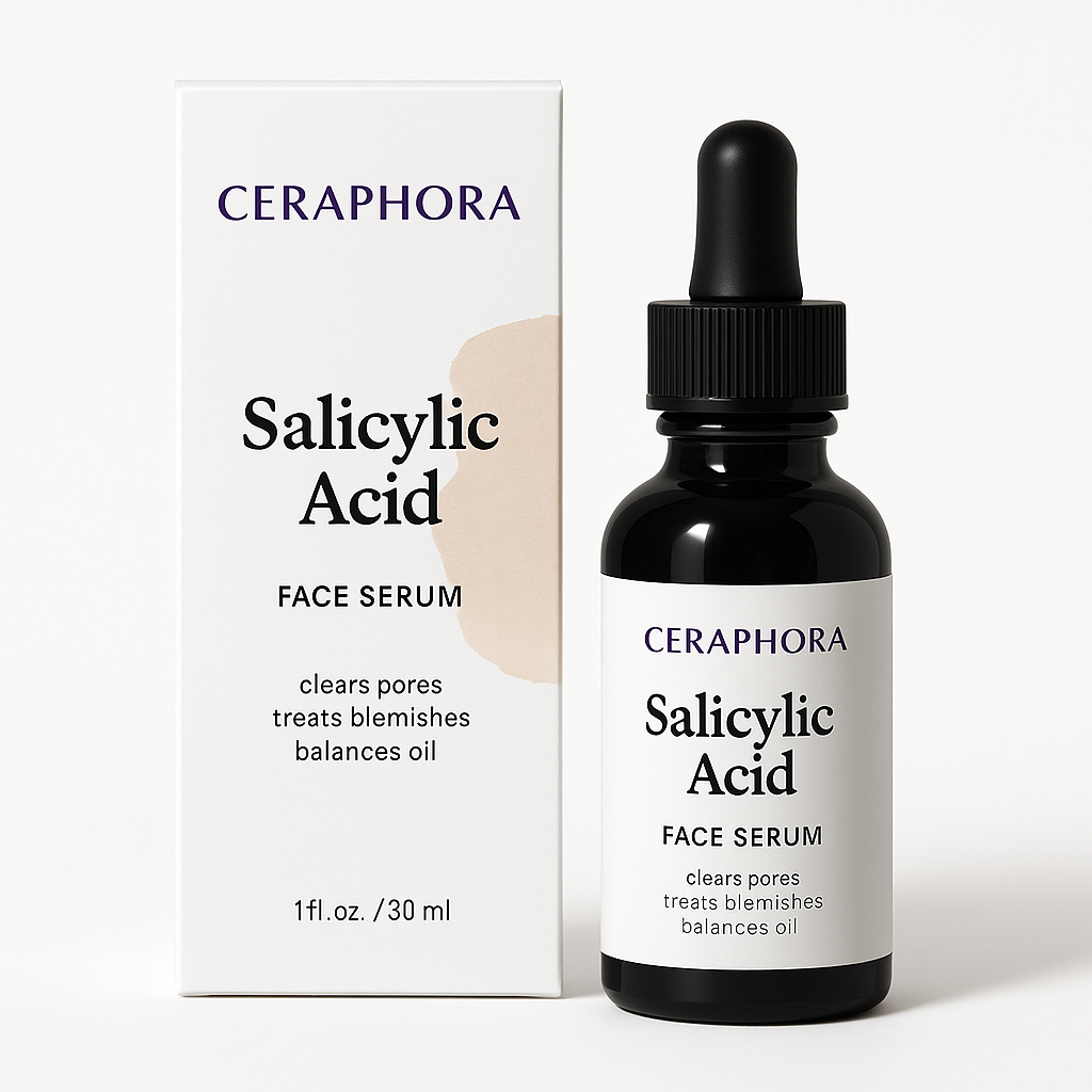 Ceraphora Salicylic Acid Face Serum – 2% Acne Control + Pore Minimizer